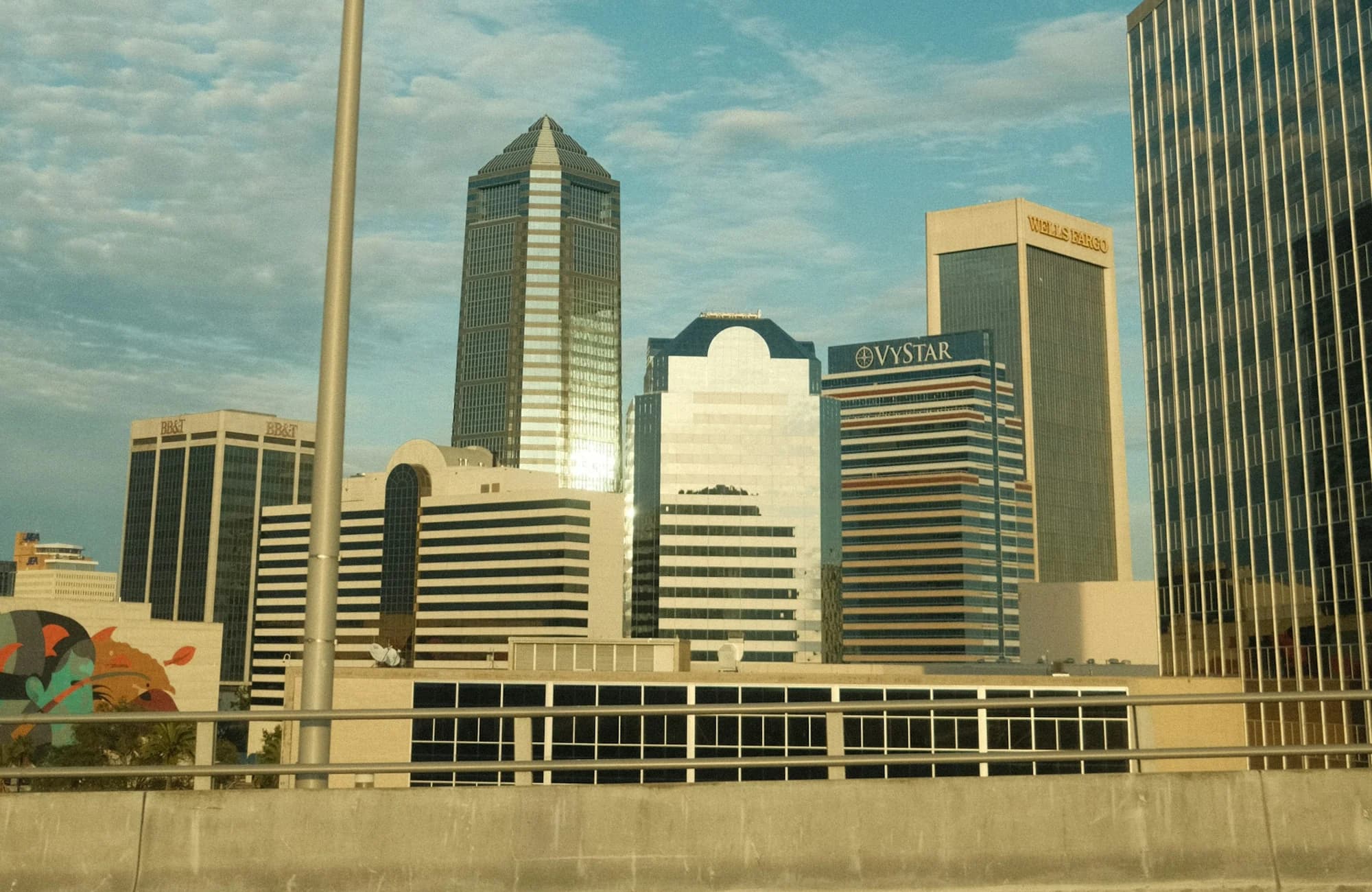 Downtown Jacksonville and its riverfront skyline.